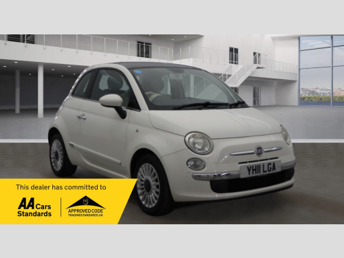 Fiat 500  1.2 Lounge Hatchback 3dr Petrol Manual Euro 5 (s/s) (69 bhp)