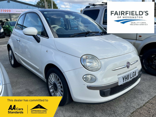 Fiat 500  1.2 Lounge Hatchback 3dr Petrol Manual Euro 5 (s/s) (69 bhp)