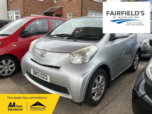 Toyota iQ  1.0 VVT-i Hatchback 3dr Petrol Manual Euro 5 (68 ps)