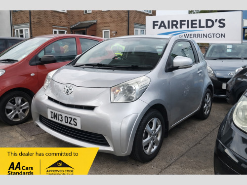 Toyota iQ  1.0 VVT-i Hatchback 3dr Petrol Manual Euro 5 (68 ps) 