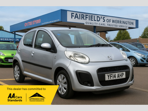 Peugeot 107  1.0 12V Active Hatchback 5dr Petrol 2 Tronic Euro 5 (68 ps)