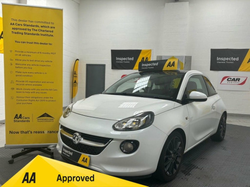 Vauxhall ADAM  1.2 GLAM 3d 69 BHP 12 MONTH MOT   &  12 WARRAN