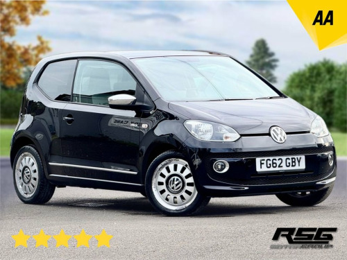 Volkswagen up!  1.0 up! Black Hatchback 3dr Petrol Manual Euro 5 (