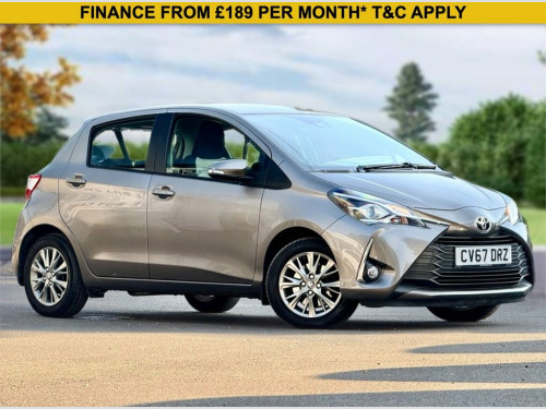 Toyota Yaris  1.5 VVT-i Icon Hatchback 5dr Petrol Manual Euro 6 