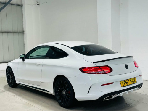 Mercedes-Benz C-Class C200 2.0 C200 AMG Line Coupe 2dr Petrol G-Tronic+ Euro 