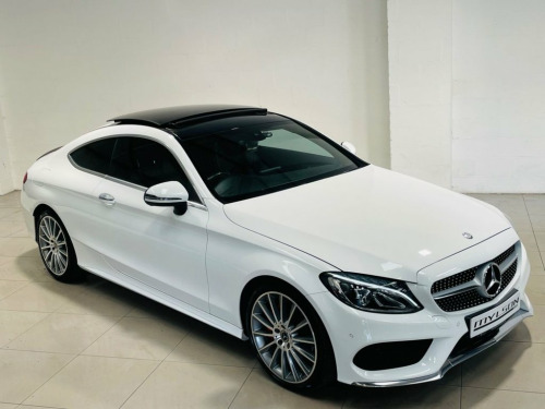 Mercedes-Benz C-Class  2.1 C220d AMG Line (Premium) Coupe 2dr Diesel G-Tr