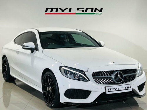 Mercedes-Benz C-Class C200 2.0 C200 AMG Line Coupe 2dr Petrol G-Tronic+ Euro 