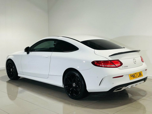 Mercedes-Benz C-Class C200 2.0 C200 AMG Line Coupe 2dr Petrol G-Tronic+ Euro 
