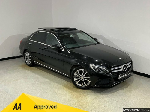 Mercedes-Benz C-Class C200 2.0 C200 Sport (Premium) Saloon 4dr Petrol 7G-Tron