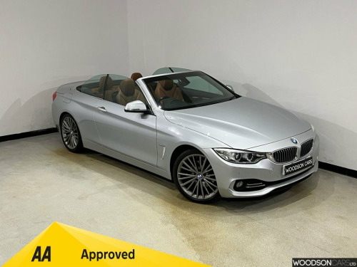 BMW 4 Series  3.0 430d Luxury Convertible 2dr Diesel Auto Euro 6