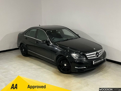 Mercedes-Benz C-Class C180 1.6 C180 AMG Sport Plus Saloon 4dr Petrol G-Tronic