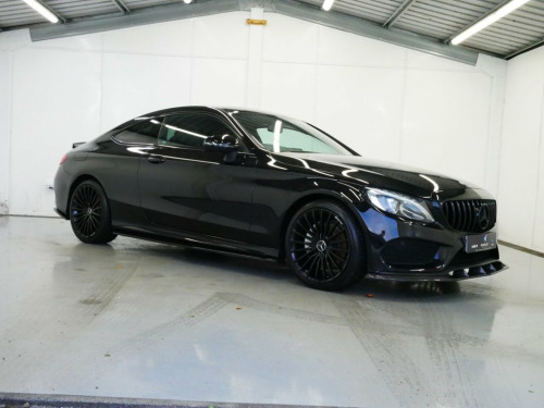 Mercedes-Benz C-Class C200 2.0 C200 AMG Line Coupe 2dr Petrol Manual Euro 6 (