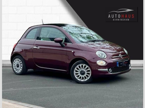 Fiat 500  1.2 LOUNGE 3d 69 BHP NATIONWIDE DELIVERY - WARRANT