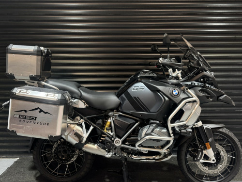 BMW R 1250 GS ADVENTURE  TE Triple Black Full Luggage Htd Seats Only 5203 Miles