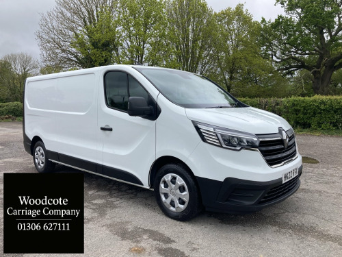 Renault Trafic  2.0 dCi Blue LL 30 Business  LWB Euro 6 130 ps In White  With Air Condition