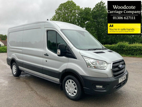 Ford Transit  2.0 350 130 EcoBlue Trend  Manual FWD L3 H2 Euro 6 In Metallic Silver , Air