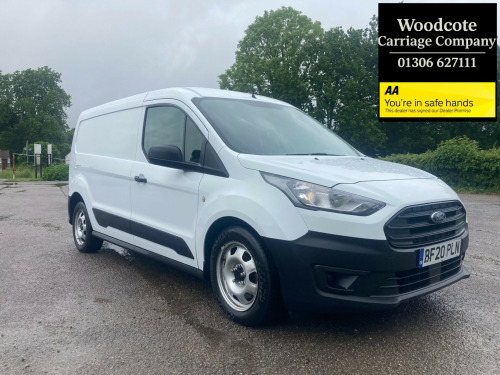 Ford Transit Connect 1.5 240 EcoBlue Leader Manual L2 Euro 6 100 ps In White , Air Conditioning