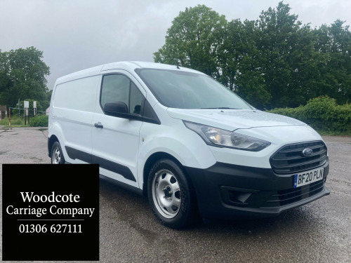Ford Transit Connect 1.5 240 EcoBlue Leader Manual L2 Euro 6 100 ps In White , Air Conditioning