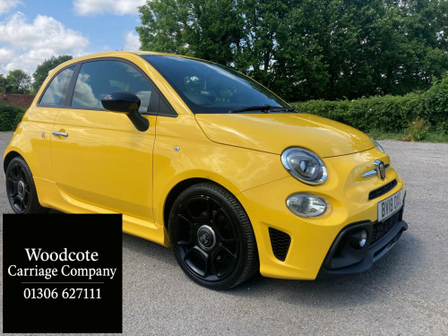 Abarth 595  1.4 T-Jet Trofeo Hatchback  Manual Euro 6 160 bhp  In Yellow  , ** Only 270