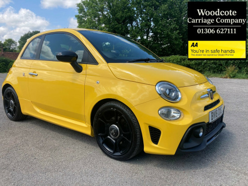 Abarth 595  1.4 T-Jet Trofeo Hatchback  Manual Euro 6 160 bhp  In Yellow  , ** Only 270