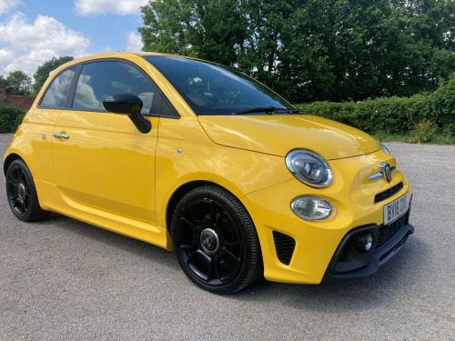 Abarth 595  1.4 T-Jet Trofeo Hatchback  Manual Euro 6 160 bhp  In Yellow  , ** Only 270