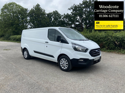 Ford Transit Custom 2.0 Tdci 130ps L2 H1 Leader In White , Ulez Compliant , 54000 Miles , **NE