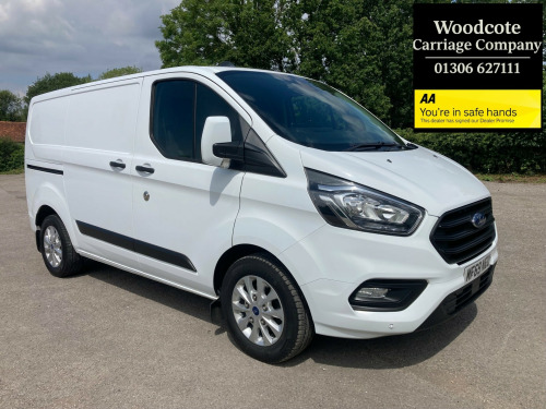 Ford Transit Custom 2.0 Tdci 130ps Trend L1 H1 In White , Ulez Compliant , Air Conditioning **