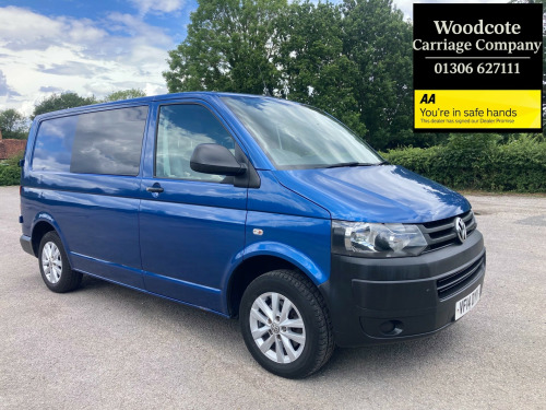 Volkswagen Transporter 2.0 TDI 140 Startline Window Van L1 In Metallic Blue , Just Serviced ** Ide