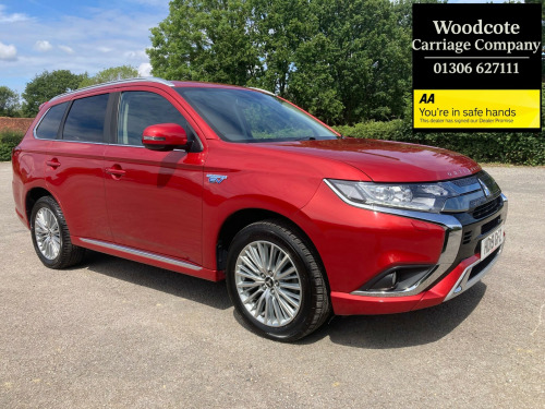 Mitsubishi Outlander  2.4 PHEV Juro Commercial Auto Hybrid 13.8 Kwh COMMERCIAL , In Metallic Red 