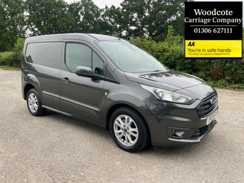 Ford Transit Connect 1.5 EcoBlue 120ps Limited L1 In Metallic Grey , Ulez Compliant , Only 37000