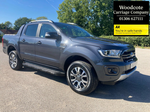 Ford Ranger  Pick Up Double Cab Wildtrak 2.0 EcoBlue 213 Auto 4X4 In Metallic Grey , 1 O