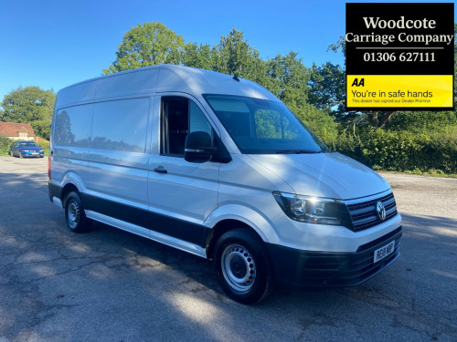 Volkswagen Crafter  2.0 TDI 102PS Startline MWB High Roof Van In White ,  Ulez Compliant , just