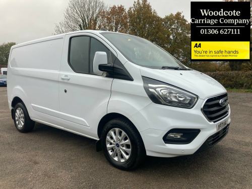 Ford Transit Custom  2.0 280 EcoBlue Limited Panel Van  Diesel Manual L1 H1 Euro 6 130 ps In Whi 