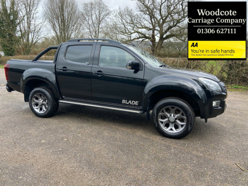 Isuzu D-Max  2.5 TD Blade Pickup 4dr Diesel Manual 4x4 (192 g/km, 161 bhp) 