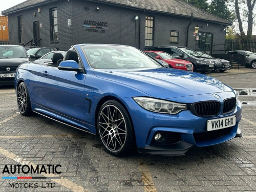 BMW 4 Series  2.0 420d M Sport Convertible 2dr Diesel Auto Euro 