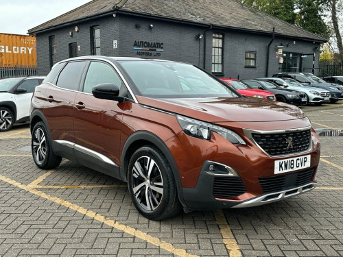 Peugeot 3008 Crossover  1.6 THP GT Line SUV 5dr Petrol EAT Euro 6 (s/s) (1