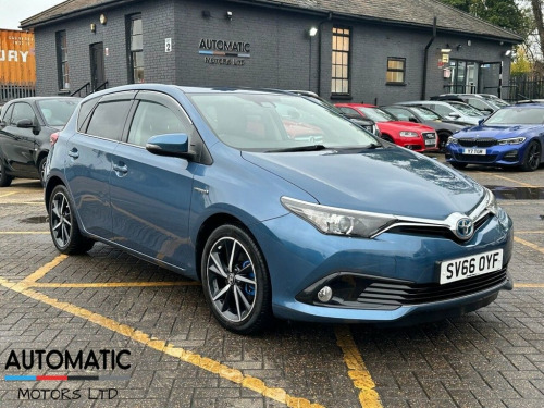 Toyota Auris  1.8 VVT-h Design Hatchback 5dr Petrol Hybrid CVT E