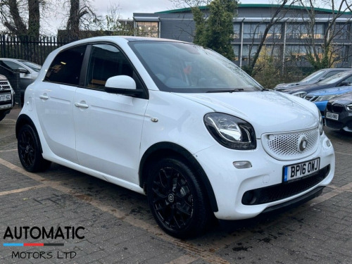 Smart forfour  1.0 Edition White Hatchback 5dr Petrol Twinamic Eu