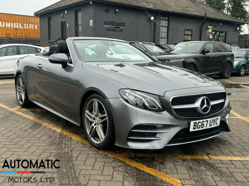 Mercedes-Benz E-Class  2.0 E220d AMG Line (Premium) Cabriolet 2dr Diesel 