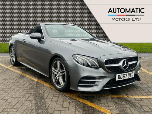 Mercedes-Benz E-Class  2.0 E220d AMG Line (Premium) Cabriolet 2dr Diesel 