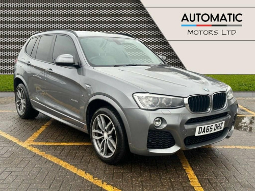 BMW X3  2.0 20d M Sport SUV 5dr Diesel Auto xDrive Euro 6 