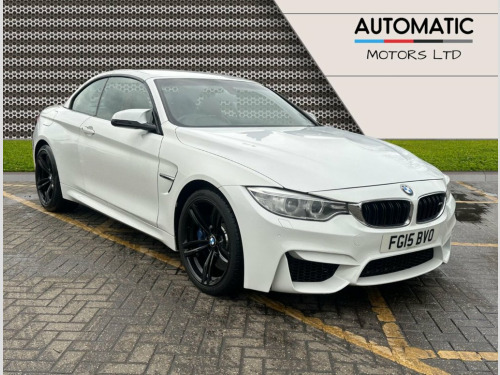 BMW M4  3.0 BiTurbo Convertible 2dr Petrol DCT Euro 6 (s/s