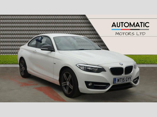 BMW 2 Series  1.5 218i Sport Coupe 2dr Petrol Auto Euro 6 (s/s) 