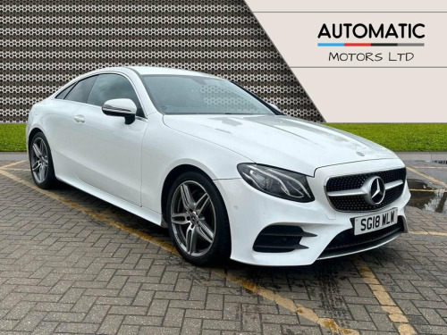 Mercedes-Benz E-Class  2.0 E220d AMG Line Coupe 2dr Diesel G-Tronic+ Euro