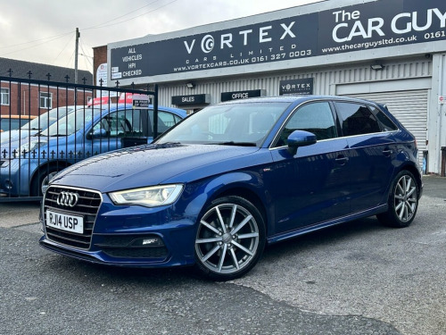 Audi A3  1.6 TDI S LINE 5d 104 BHP ++ NATIONWIDE DELIVERY A