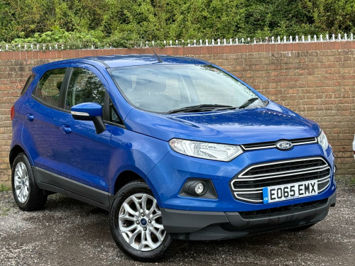 Ford EcoSport  1.0T EcoBoost Zetec SUV 5dr Petrol Manual 2WD Euro 6 (s/s) (125 ps)