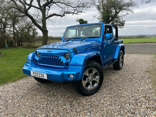 Jeep Wrangler  2.8 CRD OVERLAND AUTOMATIC 4X4 2d 197 BHP