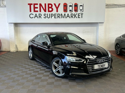 Audi A5  2.0 TFSI S LINE MHEV 2d 188 BHP APPLE CARPLAY+SAT 