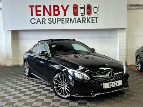 Mercedes-Benz C-Class  2.1 C250d AMG Line (Premium) Coupe 2dr Diesel G-Tr