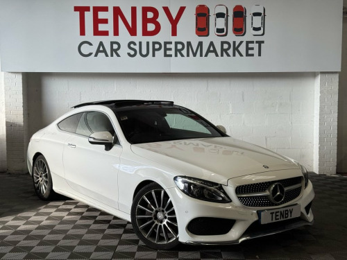 Mercedes-Benz C-Class  2.1 C250d AMG Line (Premium) Coupe 2dr Diesel G-Tr